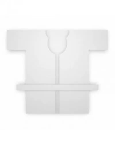 Халат-кимоно бусидо IGRObeauty, SMS, белый, 25 г/м2, 10 шт