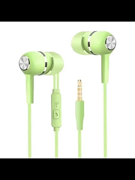 Проводные наушники Green, HIFI
