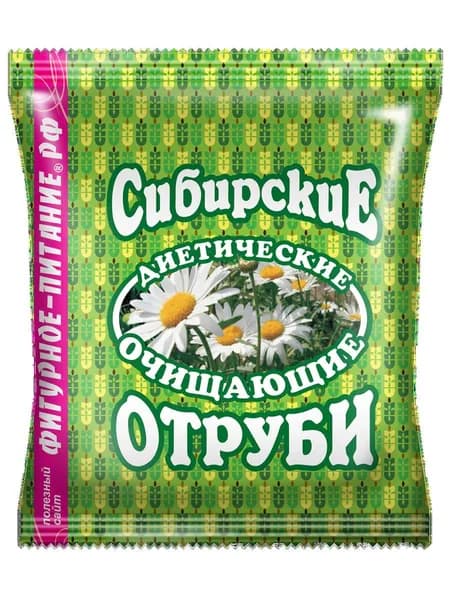 Отруби пшеничные Сибирские очищающие 200г
