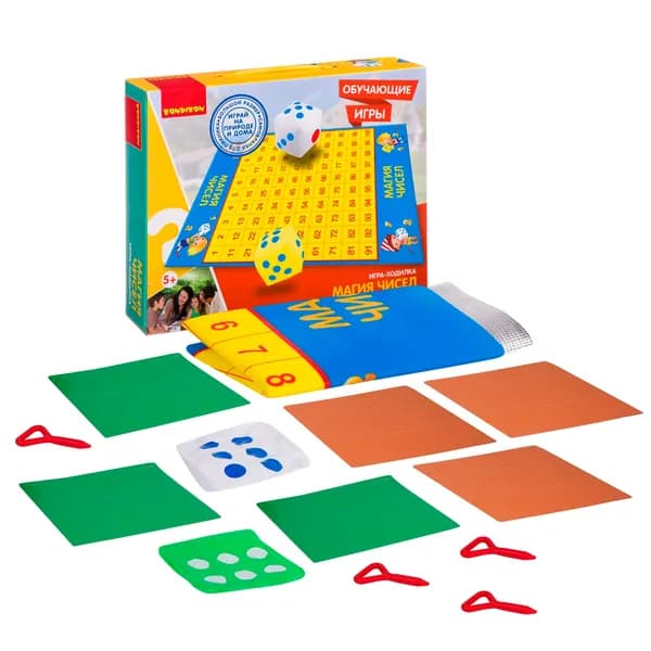 Настольная игра Bondibon Обучающие игры Магия чисел