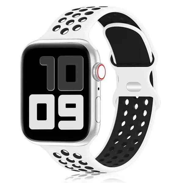 Силиконовый ремешок для Apple Watch Ultra 2 9 8 7 6 SE 5 4 3 49 мм 42 мм 38мм