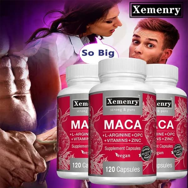 Xemenry - перуанская мака, L-аргинин, OPC (проантоцианидины) - разработан для повышения энергии и выносливости, уменьшения усталости и поддержания гормонального баланса.
