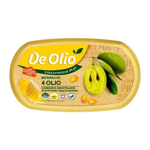 Крем на растительном масле De Olio 220г