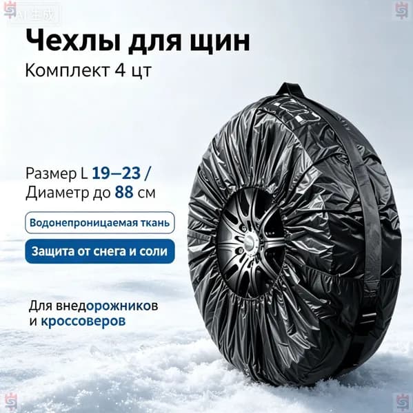 НИЗ Чехол на запасное колесо, диаметр до 31"