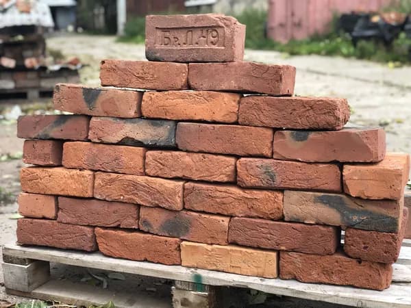 Лофт антикварный старинный кирпич ручной формовки