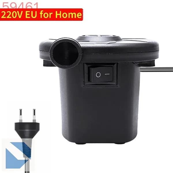 Насос электрический мини , для матраса, бассейна, лодки, туризма с 220V Штекер напряжения