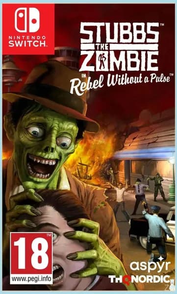 Игра Stubbs the Zombie in Rebel Without a Pulse (Nintendo Switch, Русские субтитры)