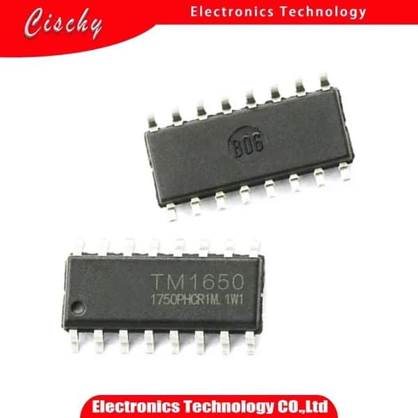 10шт TM1650 SOP-16 1650 SOP16 Интегральная схема