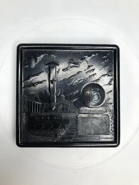 Игра винтажная, СССР "ПЯТНАШКИ-ЛЕНИНГРАД", 10*10см, карболит. НЕ КОМПЛЕКТ!