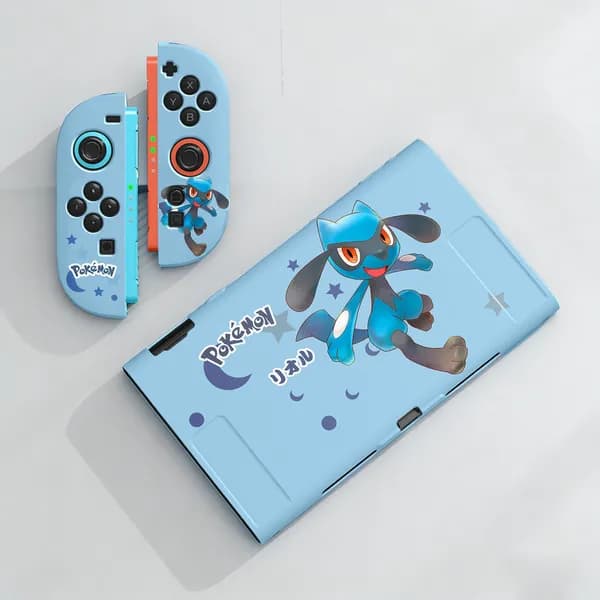 Съемная мягкая оболочка для Switch 2-Pokemon, защитный чехол с разъемным корпусом для Nintendo Switch 2_Дорога Блю-Лео