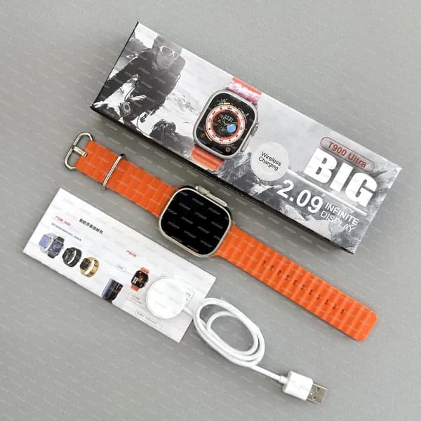 Смарт-часы T900U, 42mm, T900U Orange