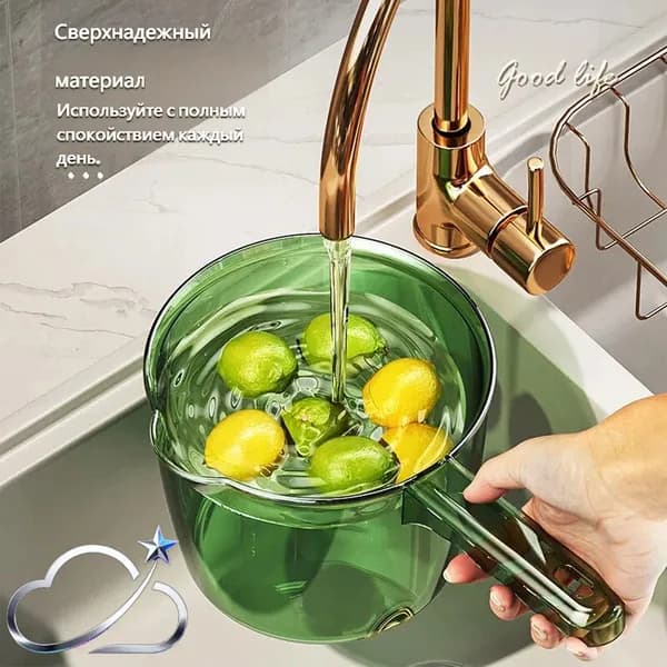Ковш хозяйственный, пластик пищевой (hdpe, pp)