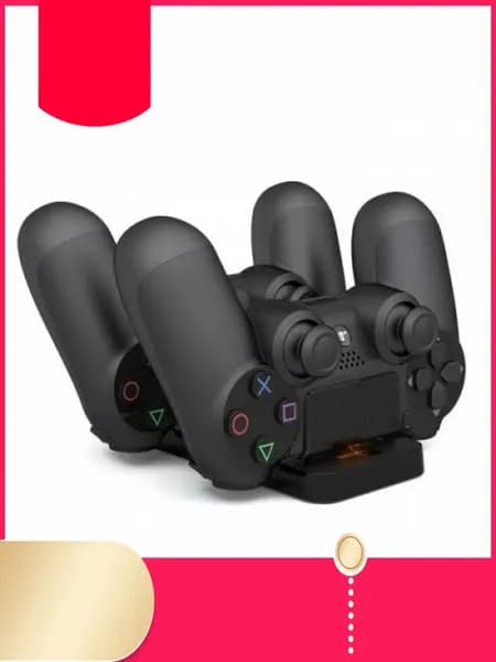 Зарядная станция для геймпадов Sony Dualshock 4 (TP4-002) (PS4)