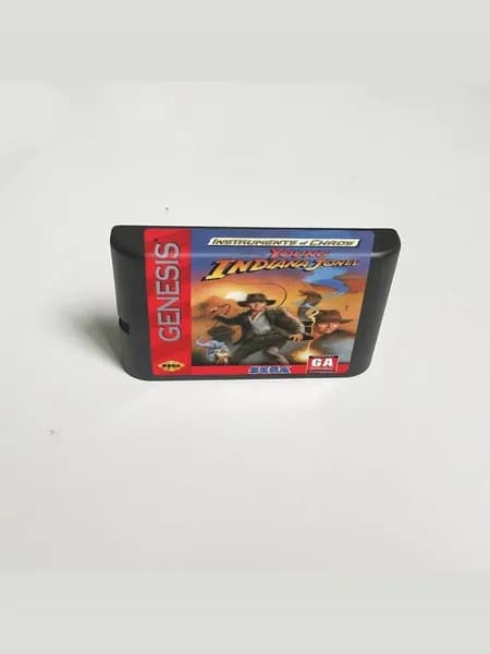 Игровой картридж для приставки 16 bit: INDIANA JONES (без коробки)