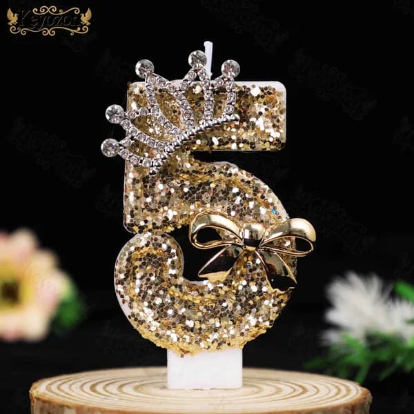 Свечи для торта цифра 0 "Без отдушки", 7.5 см х 4 см, 1 шт