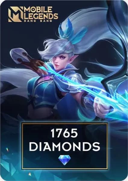 Игровая валюта Mobile Legends: 1765 Diamonds [Цифровая версия]