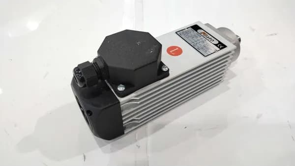 Электродвигатель фрезерного узла HSI55/92L-L 0.5кВт 12000об/мин 200Гц 220/380В левый для кромкооблицовочного станка артикул 50205.00004 (20220427)