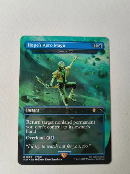 Портативные карты MTG Высококачественные карты Final Fantasy без фольги Аэромагия надежды 1869