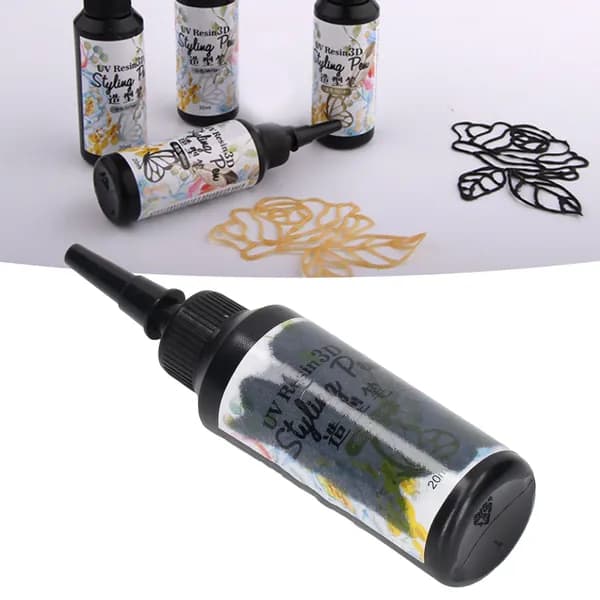 UV Resin Liner, легкий и портативный, для удобного использования в любом месте золотой