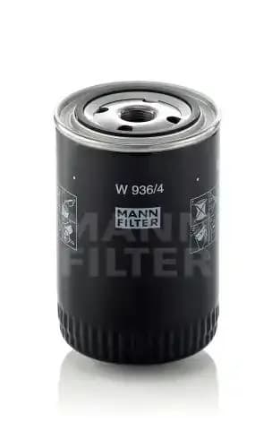 Фильтр масляный mann-filter w 936/4 john deere, renault agriculture, zetor, sauerburger fsx-serie, bobcat