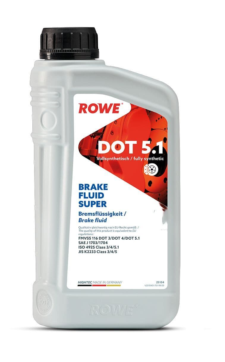 Тормозная жидкость ROWE HIGHTEC BRAKE FLUID SUPER DOT 5.1