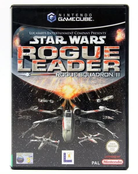 Star Wars Rogue Leader Rogue Squadron 2 (II) (Nintendo Game Cube) Винтаж