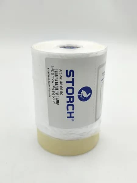 Пленка защитная с белой малярной лентой Storch Profi CQ Folie 486650 (55см*33м)