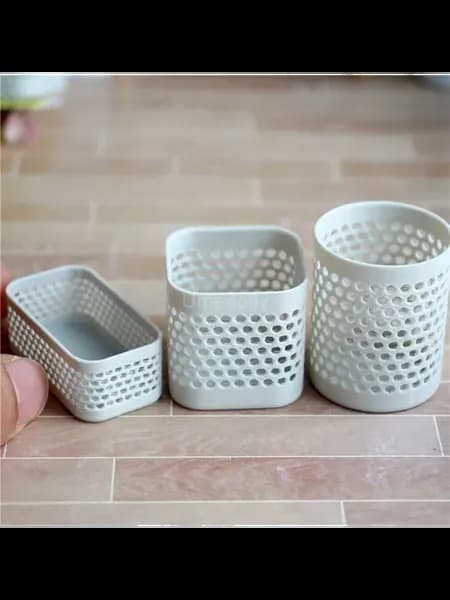 Корзины для кукольного домика 1 12, 3PCS