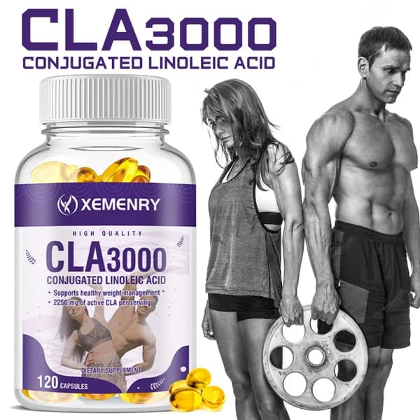 Капсулы XEMENRY CLA -содержат конъюгированную линолевую кислоту -контроль веса, поддержка метаболизма