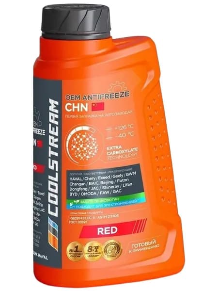 CoolStream CHN Red 1кг Антифриз (красный)