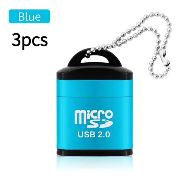 Мини-USB-кардридер для карт памяти Micro SD/TF Высокоскоростной адаптер USB 2.0 для ПК и ноутбука