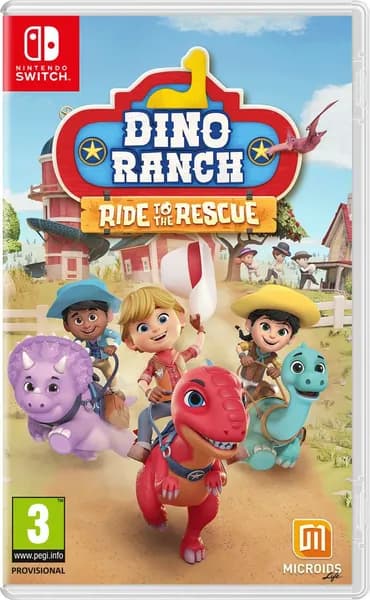 Игра Dino Ranch: Ride to the Rescue (Ранчо динозавров) (Nintendo Switch, Русские субтитры)