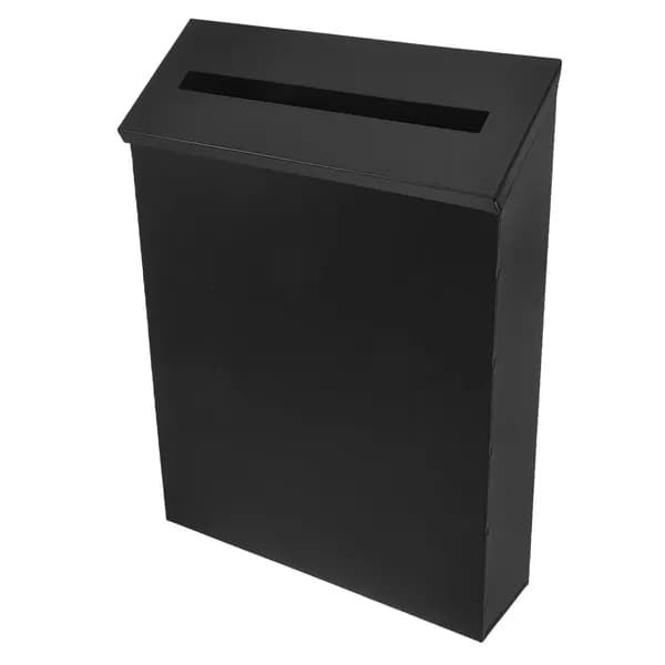 Почтовый ящик 61.43 мм x 214.52 мм, черный