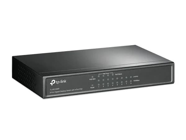 Коммутатор TP-Link TL-SG1008P, неуправляемый свич