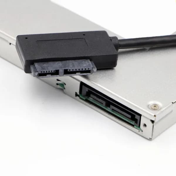 USB-адаптер ПК 6P+7P CD DVD Rom SATA в 2ne Sata 13 Pin Drive Cable для ноутбука