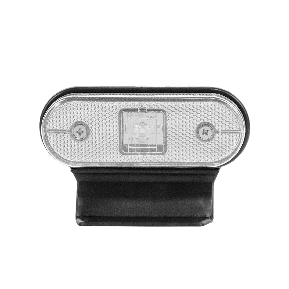 Фонарь габаритов 150-01-2 (Schmitz) 12/24V LED белый с кронштейном провод