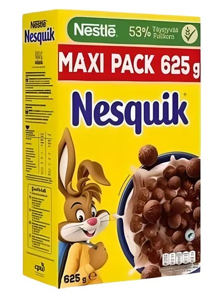 Сухой завтрак Nestle Nesquik Несквик хрустящие шоколадные шарики, 625гр. (Франция)