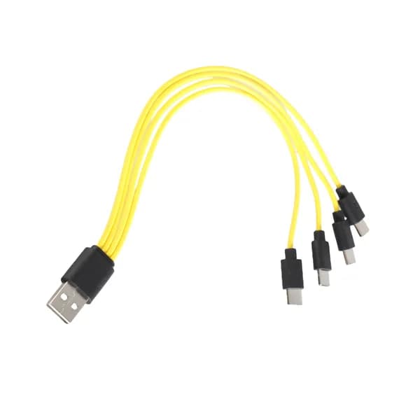 Быстрый кабель USB - Type C c преобразователем 25 см