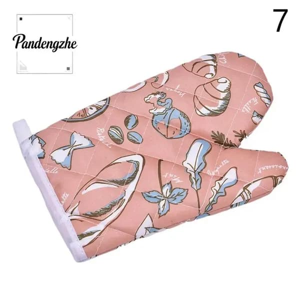 Прихватка для кухни 23x23 см рукавица 2 шт разноцветный