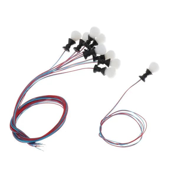 Миниатюрные уличные фонари HO с LED для сада