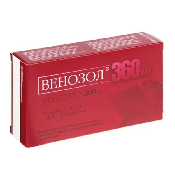 ВЕНОЗОЛ капс 360мг 0,4 N36 *