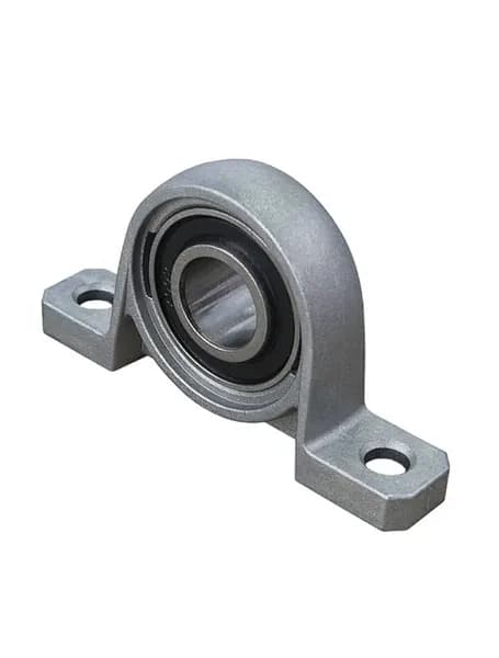 Подшипник вертикальный оцинкованный KP002 (D 15мм)