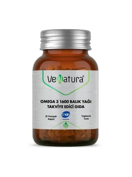 VeNatura Омега-3 Актив 1600 мг, 30 кап.