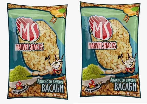 Marvelsnacks Арахис XL , васаби , 70 г, 2 шт