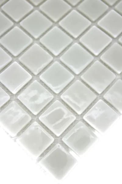 Плитка мозаика из стекла, 1 шт, лист 32х32 см, чип 25х25 мм, TZ-0
