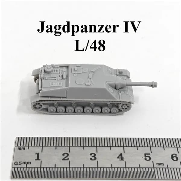 Миниатюрная модель танка в масштабе 1:144, напечатанная на 3D-принтере, из смолы, основные боевые танки Германии Второй мировой войны Tiger I/Tiger II/Panther/Panzer IV