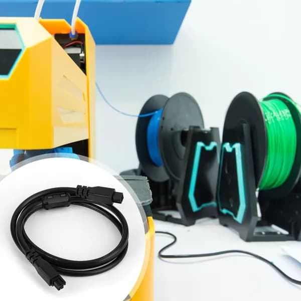 Удлинительный кабель AMS Lite длиной 1,5 м с 4 контактами для лабораторий Bambu Lab A1/A1mini, офисной техники (черный)