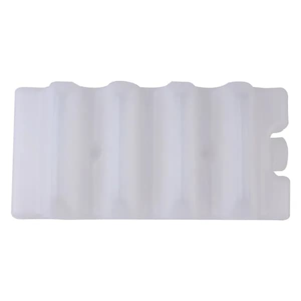 Белый многоразовый ледяной пакет из hdpe для хранения материнского молока и охлаждения напитков