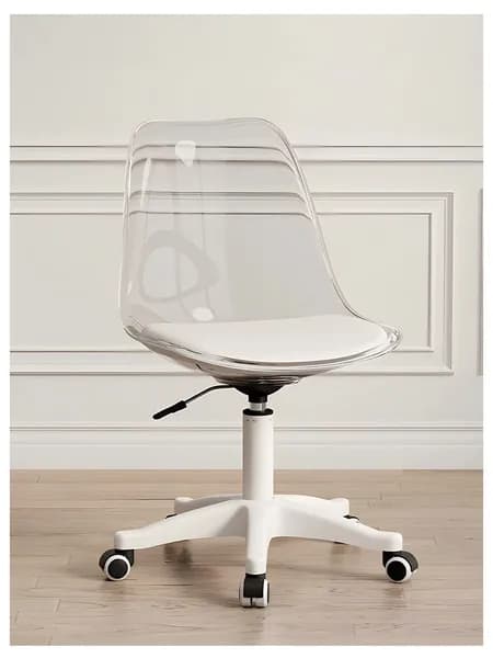 Стул мастера, Натуральная кожа, Оксфорд, White Красивый цвет L085