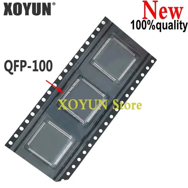 (1piece)100% новый STM32F100VDT6B QFP-100 Chipset